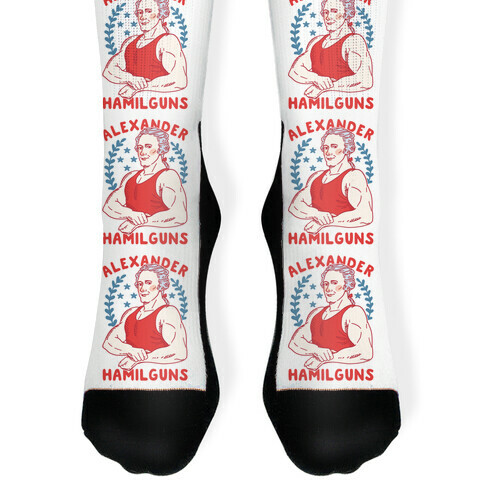 Alexander HamilGUNS Sock