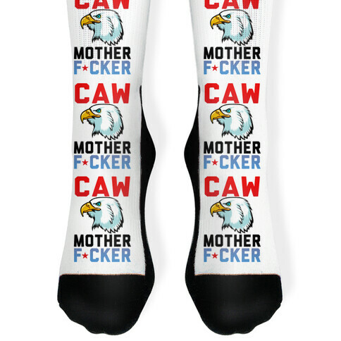 Caw Mother F***er Sock