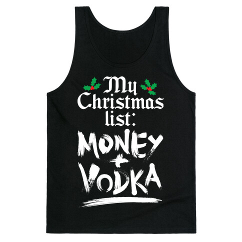 My Christmas List Tank Top