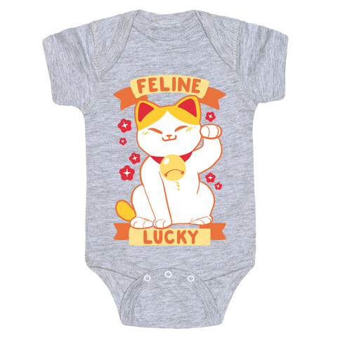 Feline Lucky Baby One-Piece