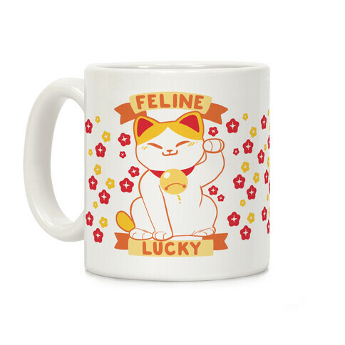 Feline Lucky Coffee Mug
