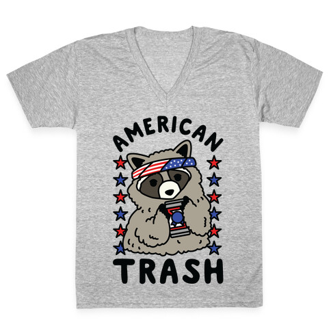 American Trash V-Neck Tee Shirt