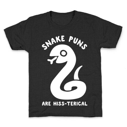 Snake Jokes Are Hiss-terical Kids T-Shirt