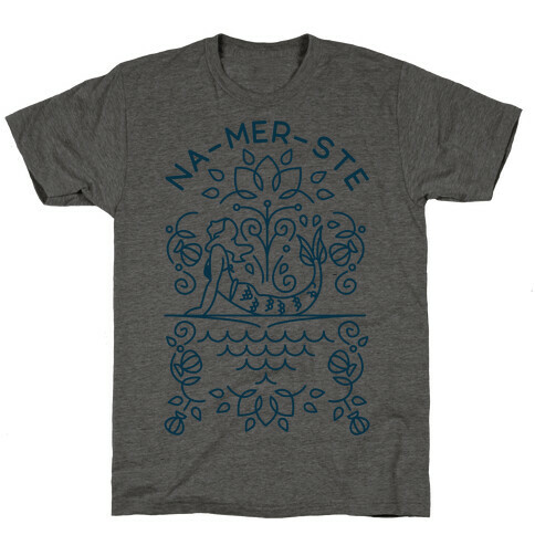 Na-Mer-Ste Mermaid Yoga T-Shirt