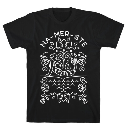 Na-Mer-Ste Mermaid Yoga T-Shirt