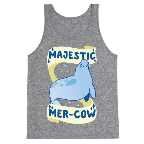 Majestic Mer-Cow Tank Top