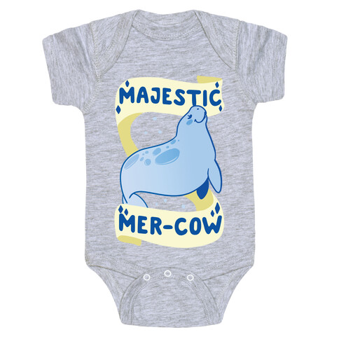 Majestic Mer-Cow Baby One-Piece