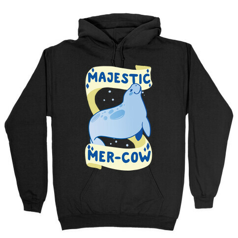 Majestic Mer-Cow Hooded Sweatshirt