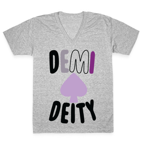 Demi Deity  V-Neck Tee Shirt
