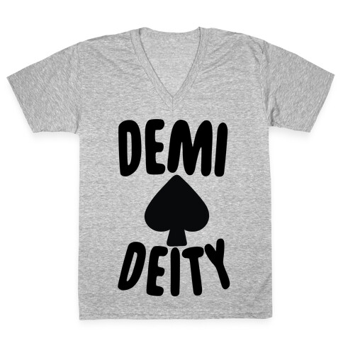 Demi Deity V-Neck Tee Shirt