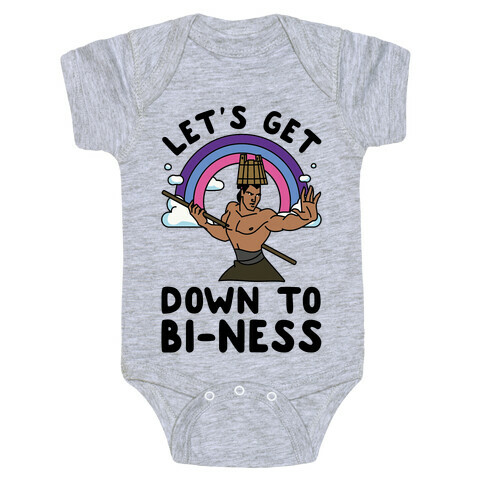 Let's Get Down to Bi-ness Baby One-Piece