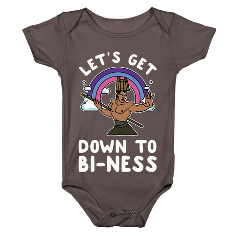 Let's Get Down to Bi-ness Baby One-Piece