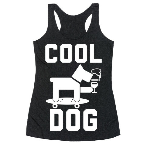 Cool Dog Racerback Tank Top