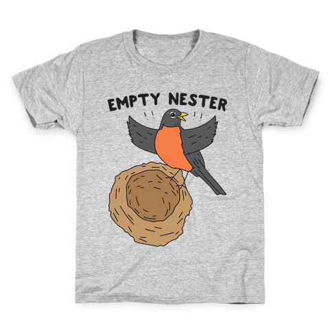 Empty Nester Happy Robin Kids T-Shirt