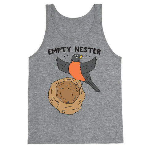 Empty Nester Happy Robin Tank Top