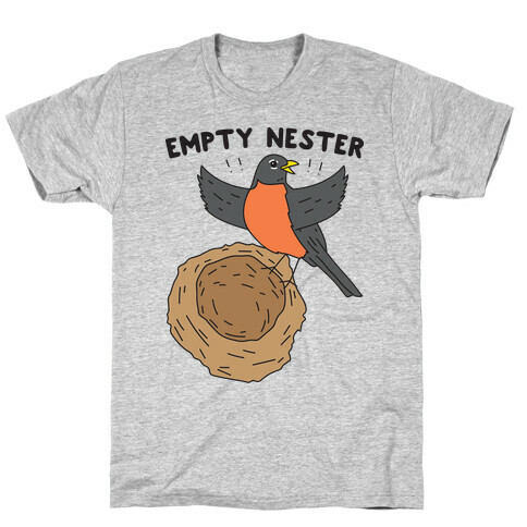 Empty Nester Happy Robin T-Shirt