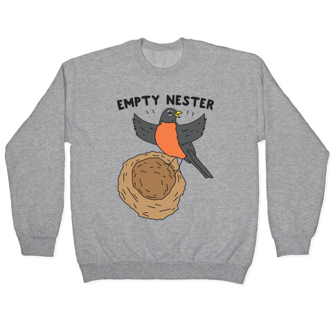 Empty Nester Happy Robin Pullover