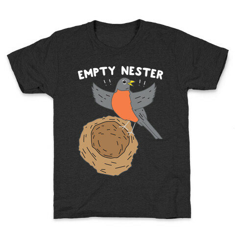 Empty Nester Happy Robin Kids T-Shirt