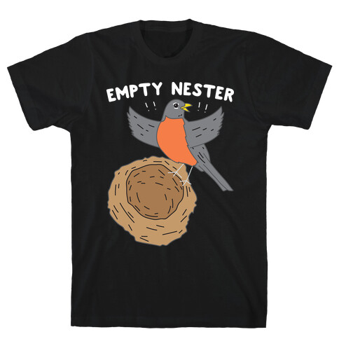 Empty Nester Happy Robin T-Shirt