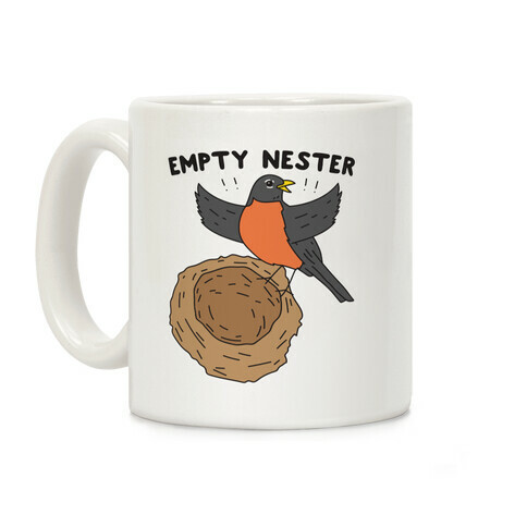 Empty Nester Happy Robin Coffee Mug