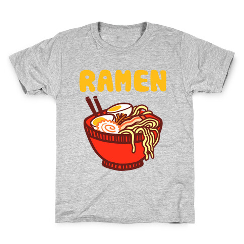 Ramen Noodle Bowl Kids T-Shirt