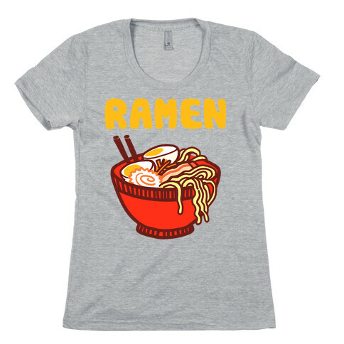 Ramen Noodle Bowl Womens T-Shirt