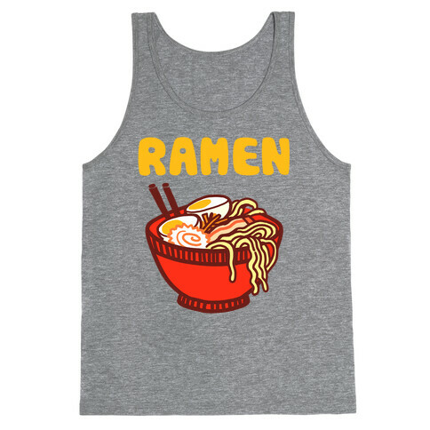 Ramen Noodle Bowl Tank Top