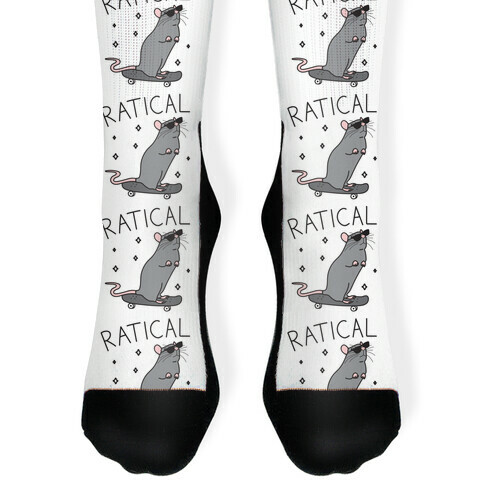 Ratical Rat Sock