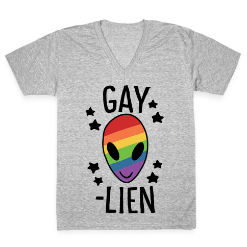 Gaylien V-Neck Tee Shirt