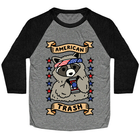 American Trash Baseball Tee