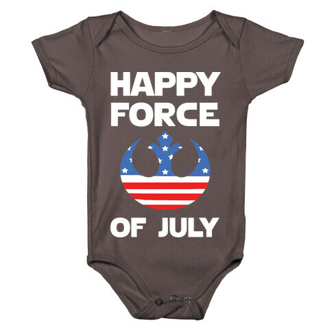 Happy Force Of July Baby One-Piece