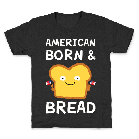 American Born And Bread Kids T-Shirt
