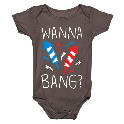 Wanna Bang Fireworks Baby One-Piece