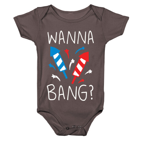 Wanna Bang Fireworks Baby One-Piece