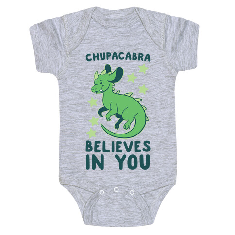 Chupacabra Believes In You Baby One-Piece