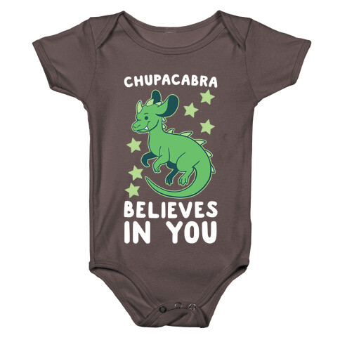 Chupacabra Believes In You Baby One-Piece