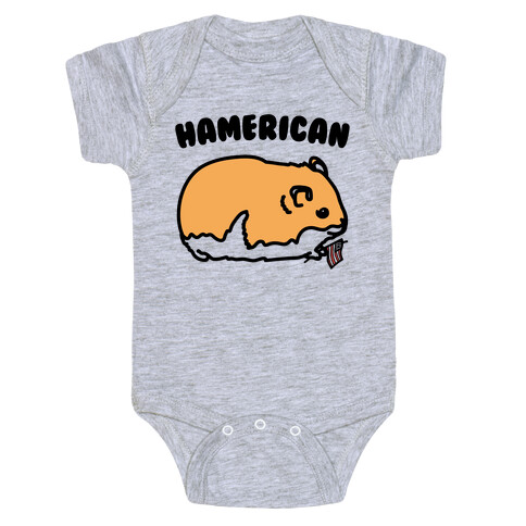 Hamerican Parody Baby One-Piece