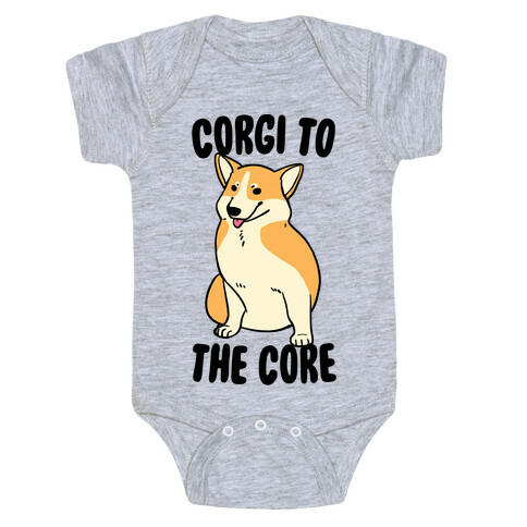 Corgi to the Core Baby One-Piece