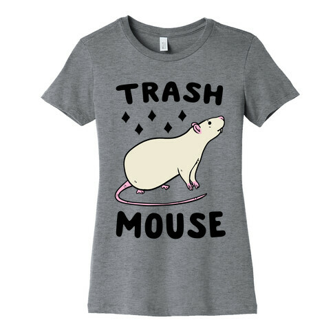Trash Mouse Womens T-Shirt