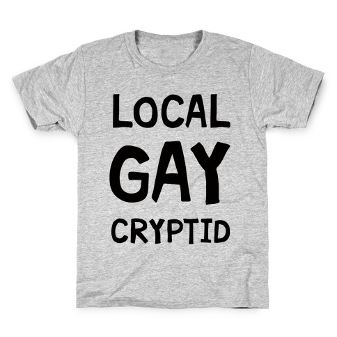 Local Gay Cryptid Kids T-Shirt