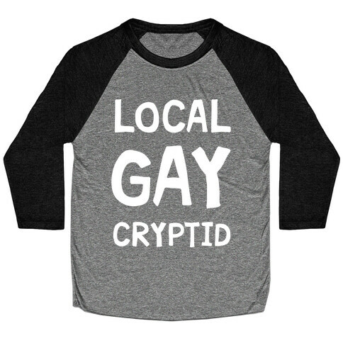 Local Gay Cryptid Baseball Tee