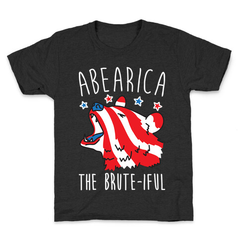 ABEARica The Brute-iful Merica Bear Kids T-Shirt