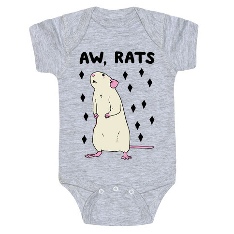 Aw, Rats Baby One-Piece