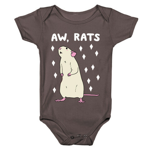 Aw, Rats Baby One-Piece