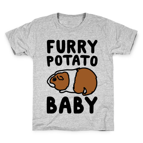 Furry Potato Baby Guinea Pig Parody Kids T-Shirt