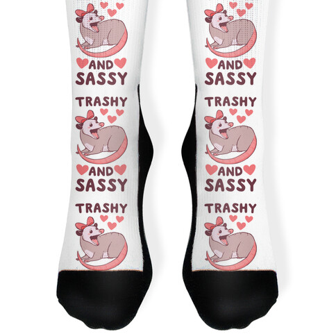 Trashy and Sassy Sock