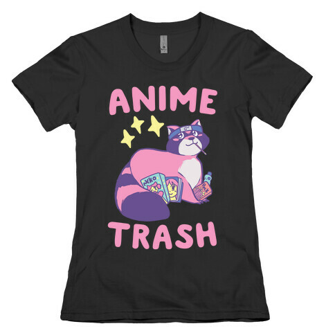 Anime Trash Womens T-Shirt