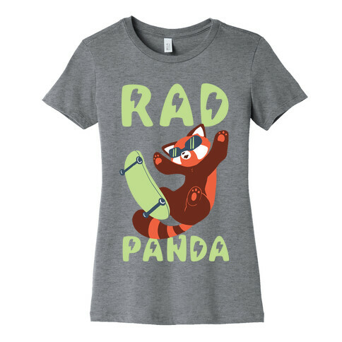 Rad Panda - Red Panda Womens T-Shirt