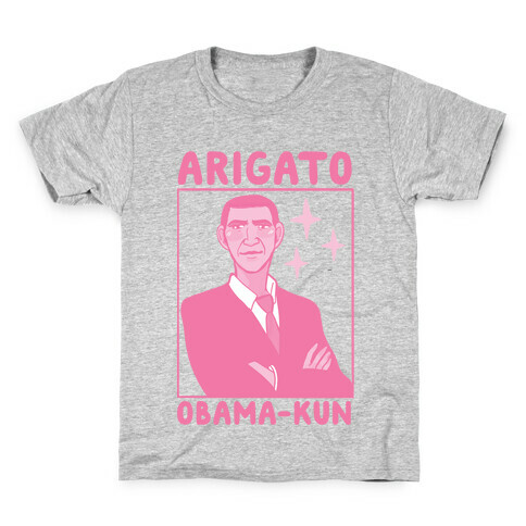Arigato, Obama-kun Kids T-Shirt