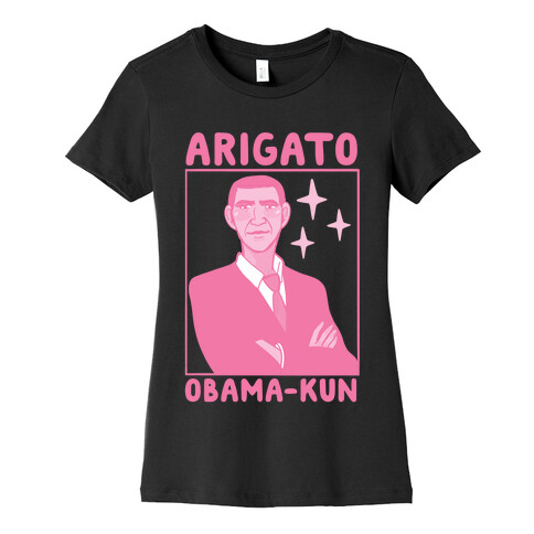 Arigato, Obama-kun Womens T-Shirt